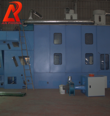 MÁY PHA TRỘN BÔNG NHIỀU KHOANG KIỂU FA028C + MÁY LÀM SẠCH BÔNG KIỂU JWF1124A