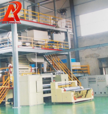 DOUBLE BEAM SPUNBOND NONWOVEN LINE