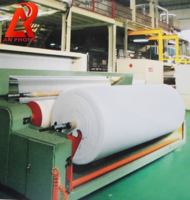 DOUBLE BEAM SPUNBOND NONWOVEN LINE