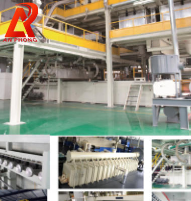 MÁY SX VẢI LỌC KHÁNG KHUẨN MELT-BLOWN