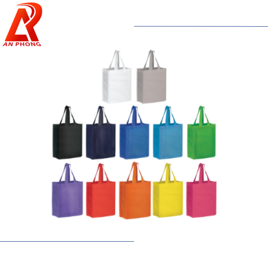 Túi vải không dệt dạng hộp có quai xách (Vertical Bag)