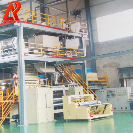DOUBLE BEAM SPUNBOND NONWOVEN LINE