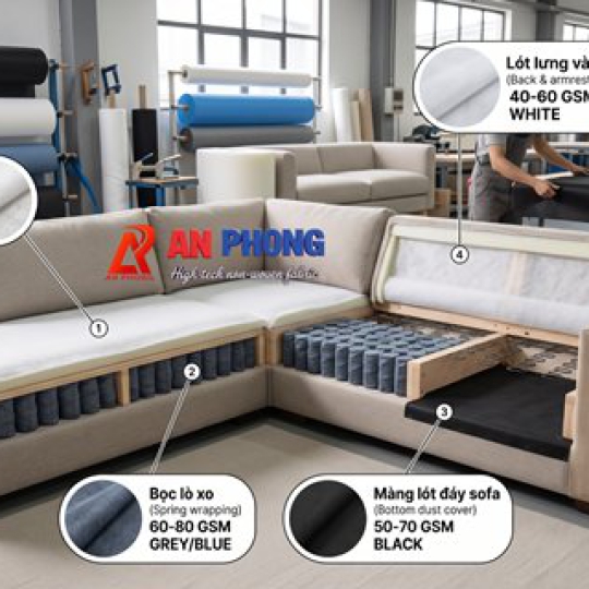 Vải không dệt chống cháy (FR)